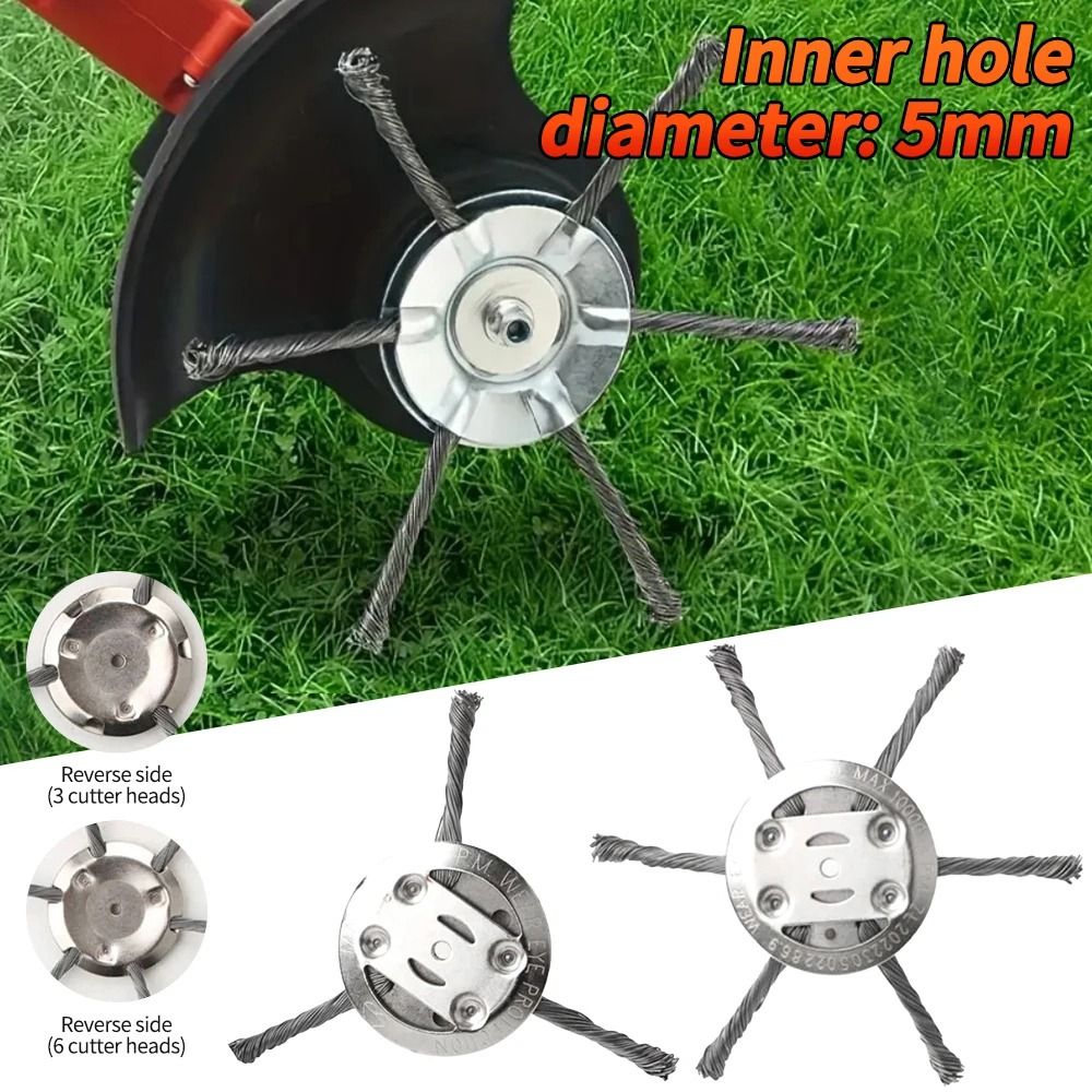 Gardening Tools To Remove Grass - 1 Stuks 6 Inch Universele Onkruidborstel