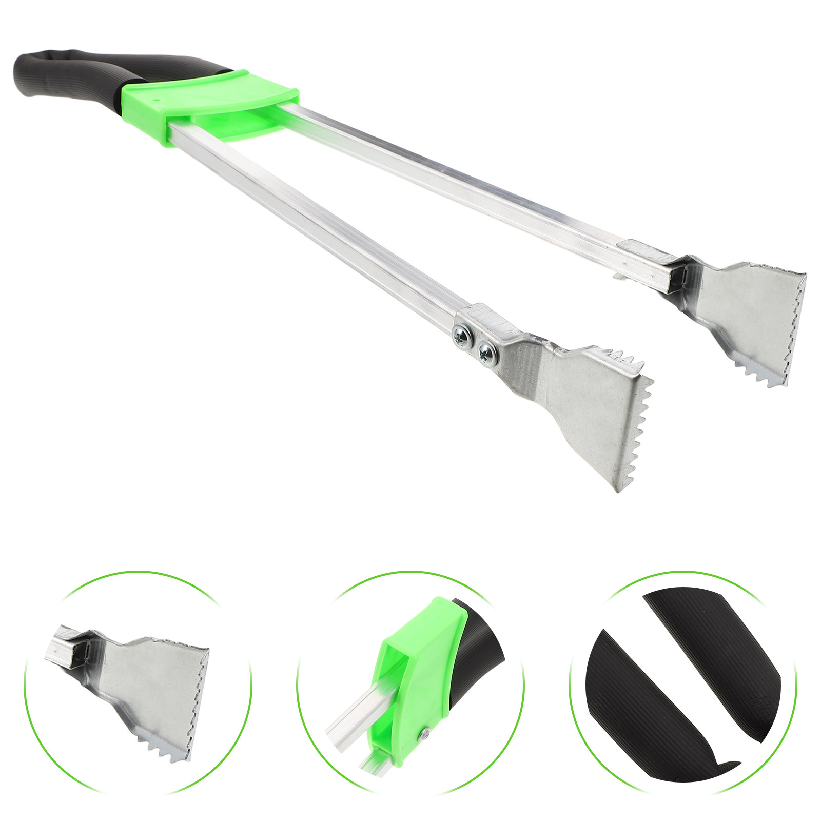 Gardening Tools Long - Lange afvalgrijper, zwaarbelastbaar, metalen afvaltang, ergonomisch
