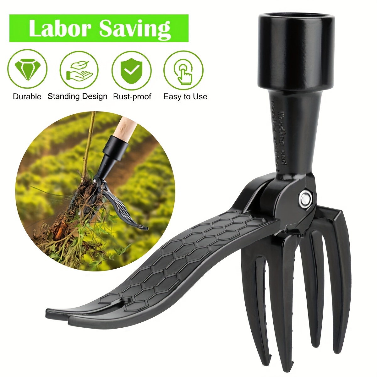 Gardening Tools To Remove Grass - Stand Up Weed Puller Klauw Tool