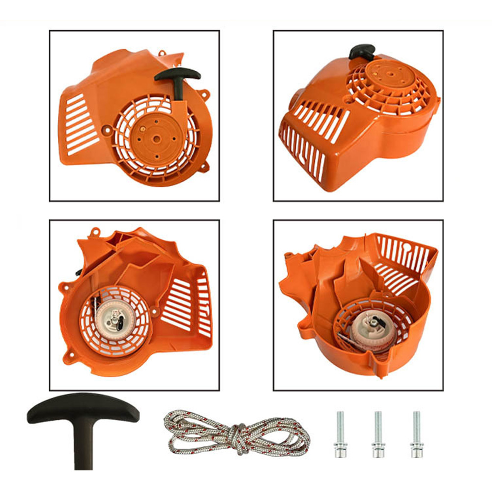 Gardening Tools With Picture - Tuinonderhoud zoals afgebeeld Terugloopstarter voor grasmaaier