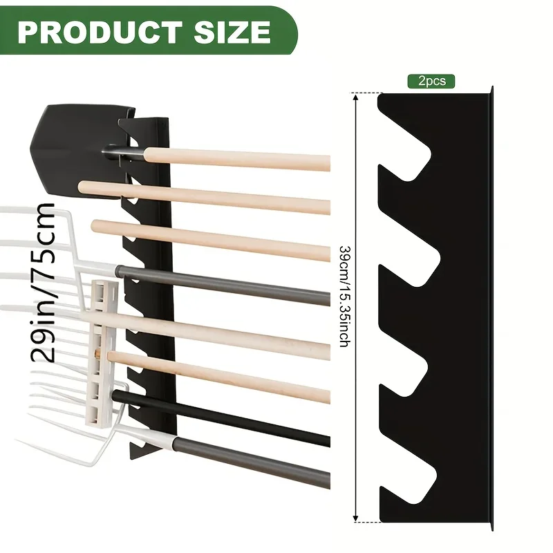 Gardening Tools Organizer - Zware metalen tuin gereedschaphouder met opbergruimte
