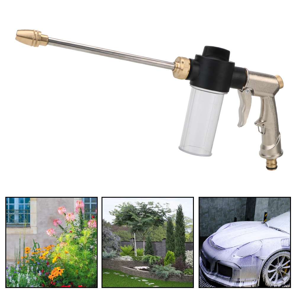 Gardening Tools Long - Lange Schuimwasmachine Auto Hogedruk Waterpistool Mondstuk