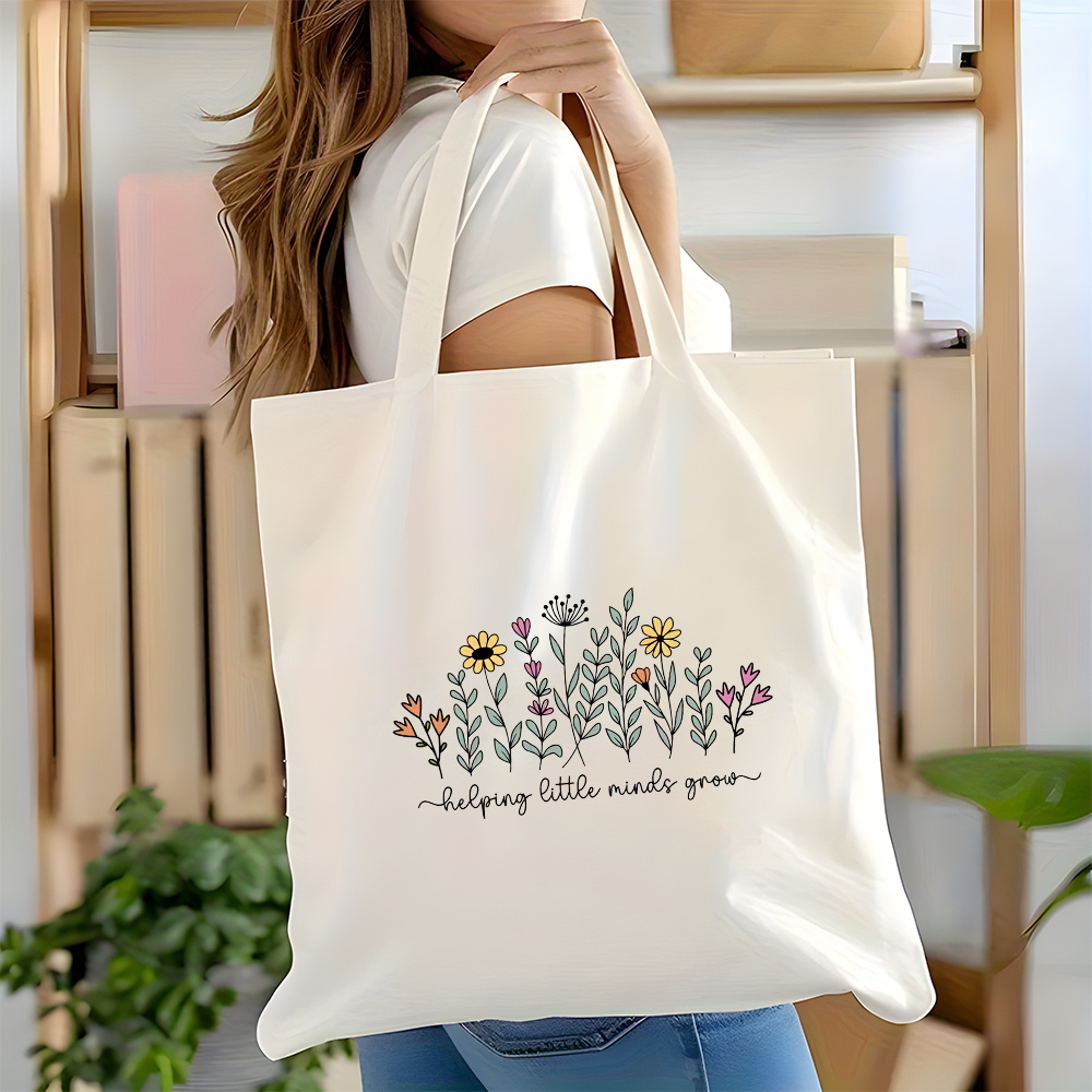 Grow Bags - 1-delige dubbelzijdig bedrukte 'Helping Your Little