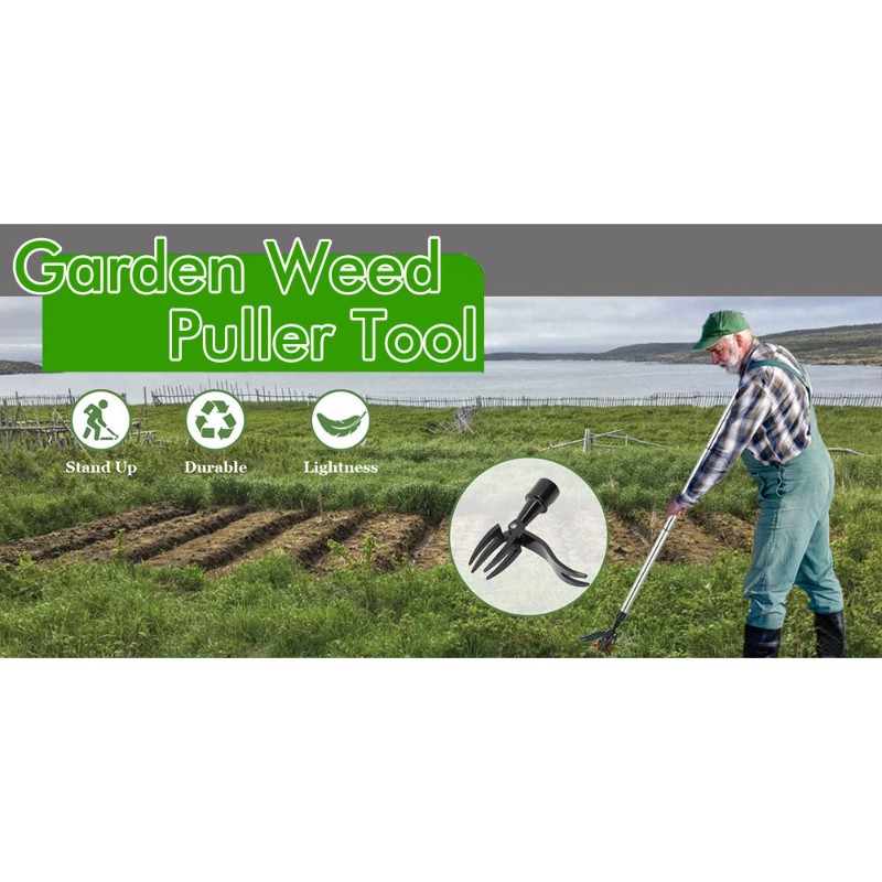 Gardening Tools To Remove Weeds - N96R Staande onkruidverwijderaar, handmatig tuingereedschap -