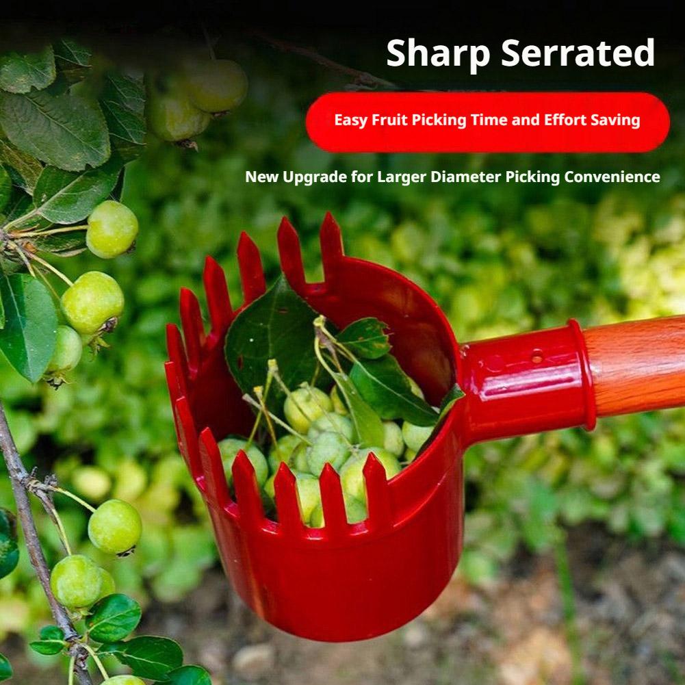 Gardening Tools Organizer - Fruitplukker Gereedschap Draagbare mandkop Hoge boomplukker
