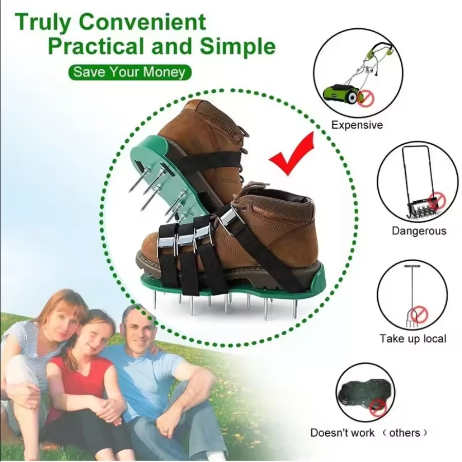 Gardening Tools Long - Tuin Nagel Schoenen Gras Losse Bodem
