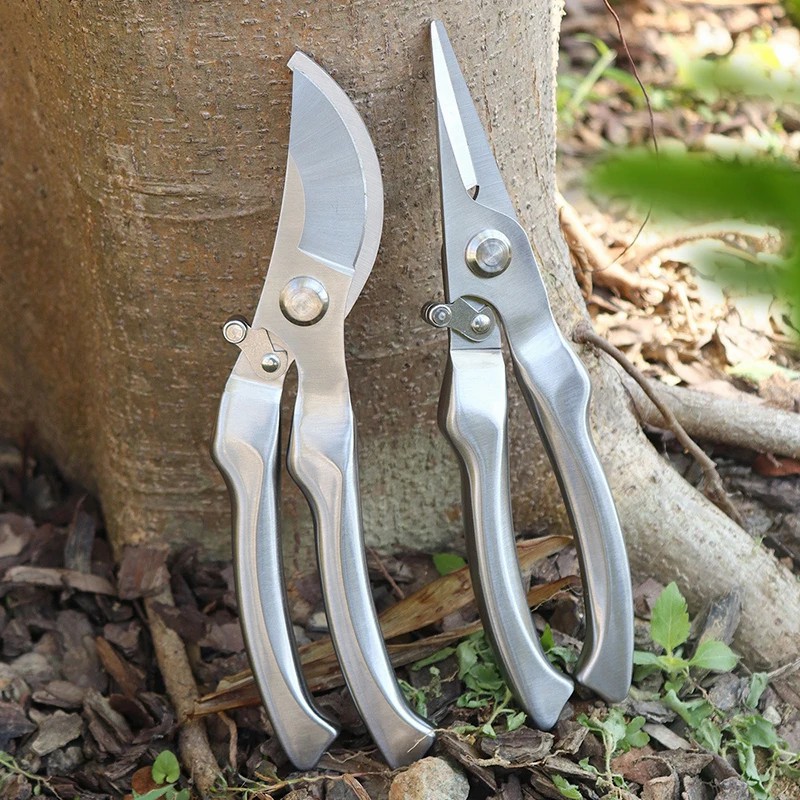 Gardening Tools Japanese - Volledig roestvrijstalen professionele tuinsnoeischaar, geschikt voor