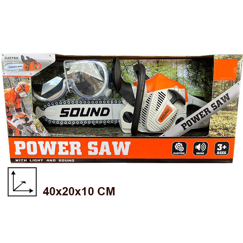 Speelgoedkettingzaag met bril  - Gardening Tools For Kids recensie en prijs