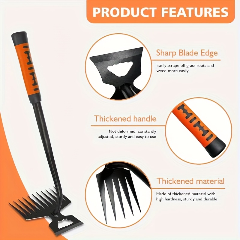 2-in-1 Tuinafwerkmachine met 5 - Gardening Tools To Remove Grass recensie en prijs