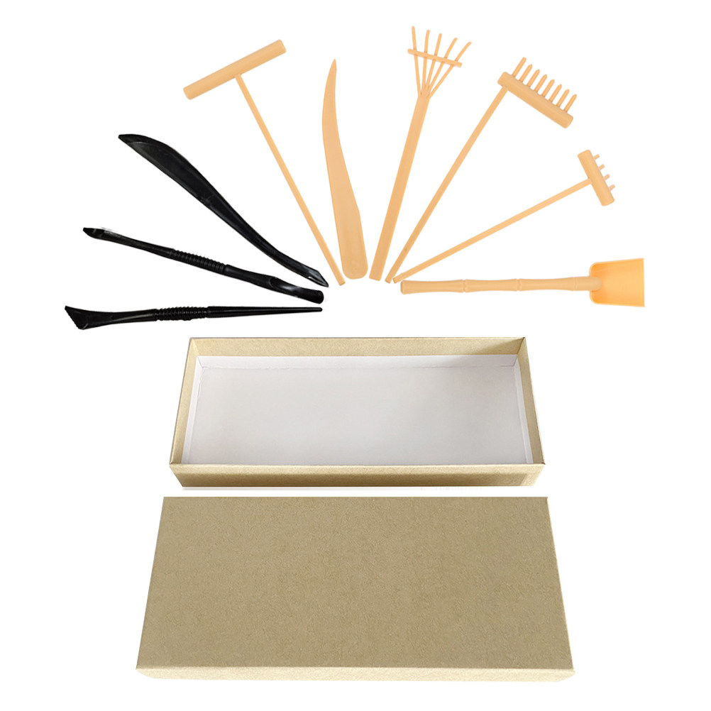 1 Set Mini Zen-tuin harkset me - Gardening Tools Japanese recensie en prijs