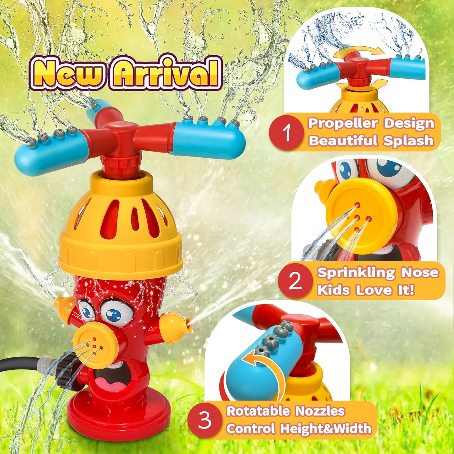 Hydrant Sprinkle Water Spray T - Gardening Tools For Kids recensie en prijs
