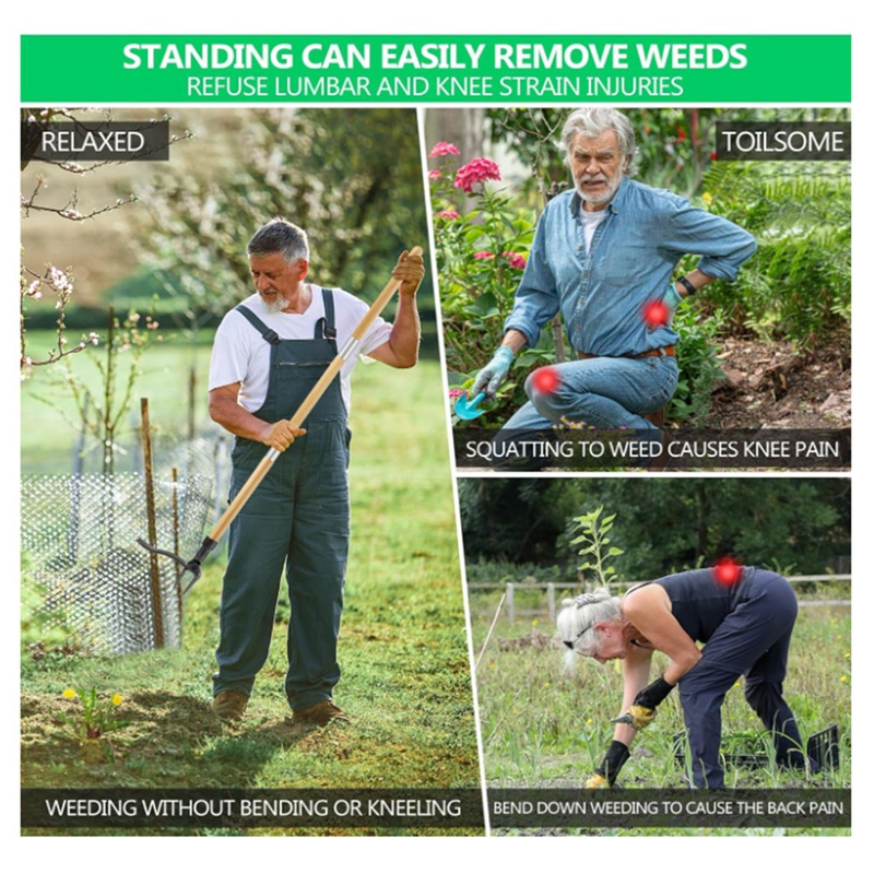 46 inch onkruidtrekker met lan - Gardening Tools Long recensie en prijs