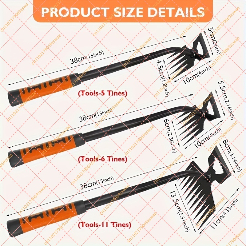 2-in-1 koolstofstalen tuinafwe - Gardening Tools To Remove Weeds recensie en prijs