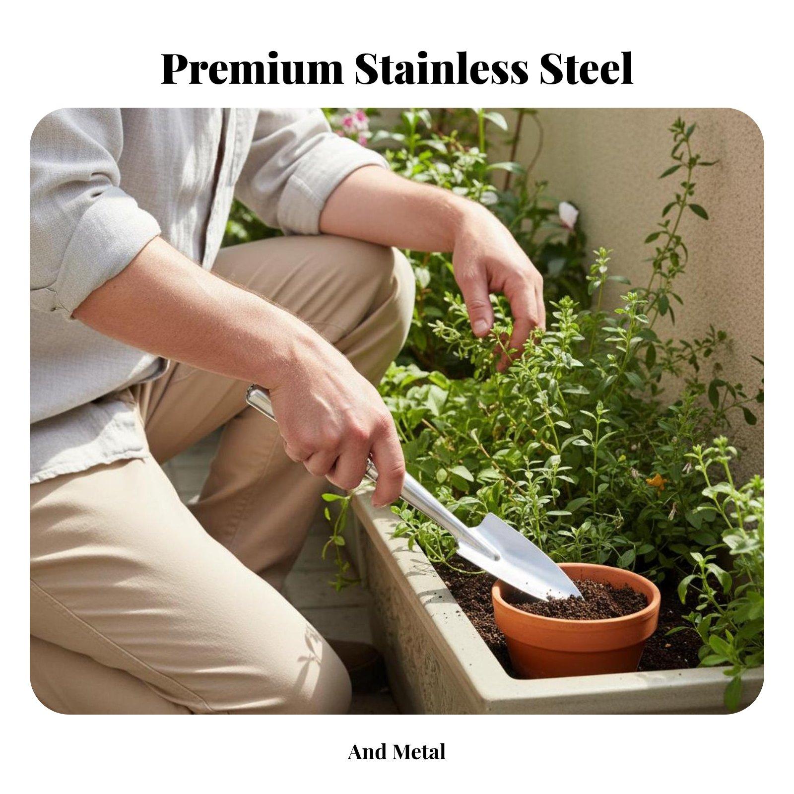 Mini-troffel van roestvrij sta - Gardening Tools Trowel recensie en prijs