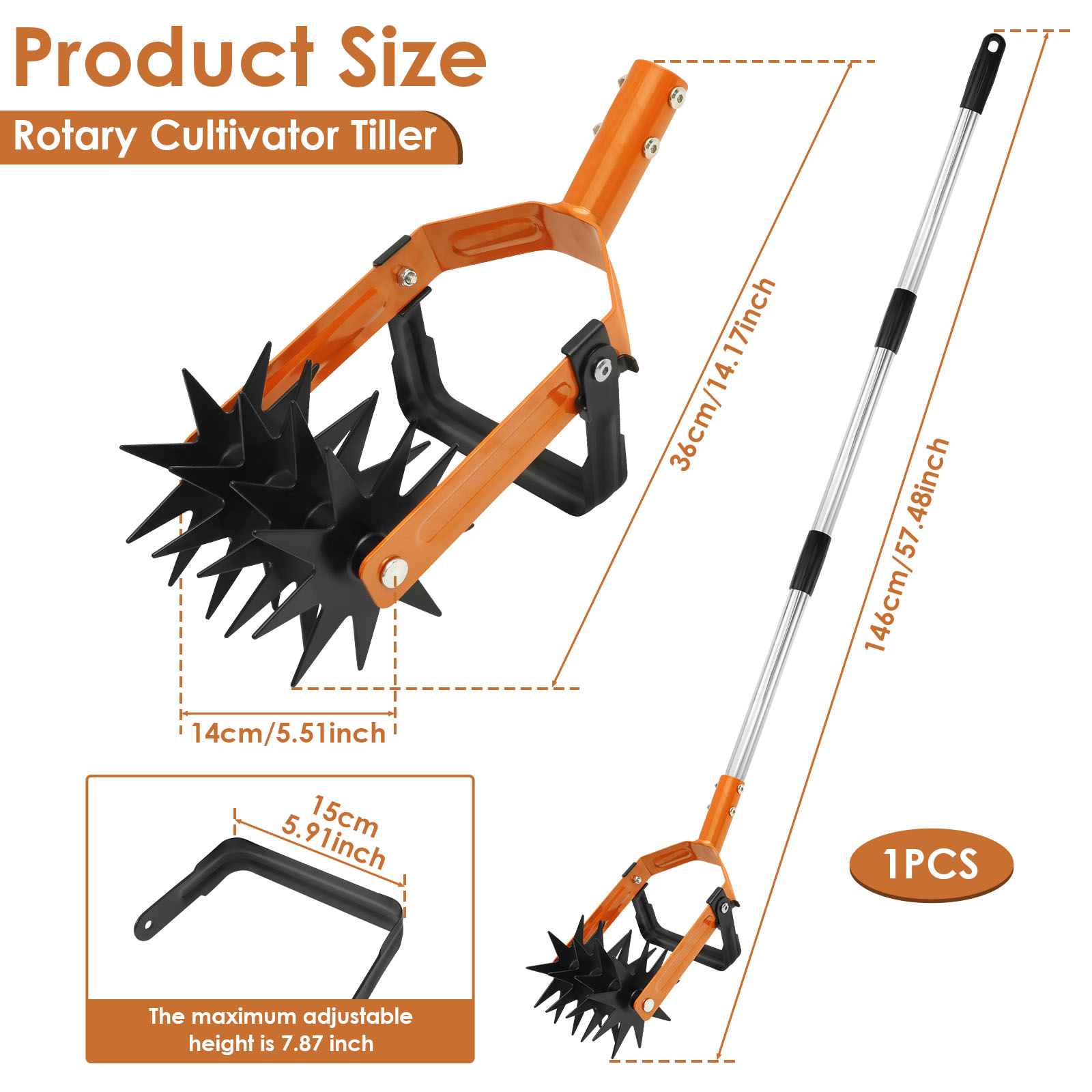 Nieuwe 2-in-1 Helmstok Gereeds - Gardening Tools Long recensie en prijs